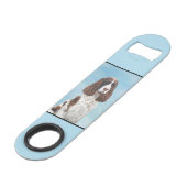 Engelstalige spaniel-schilderkunst speed flessenopener (Voorkant Gekanteld)