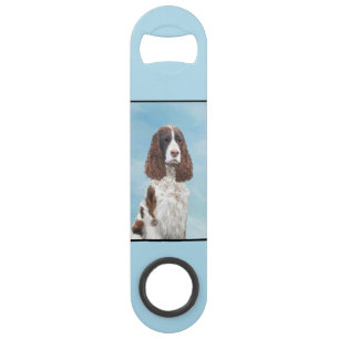 Engelstalige spaniel-schilderkunst speed flessenopener