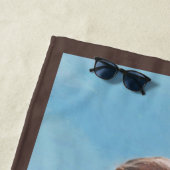 Engelstalige spaniel-schilderkunst strandlaken (In situ)