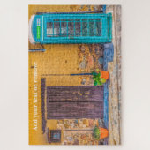 Engelstalige telefooncel blauw, Cyprus, Legpuzzel (Verticaal)