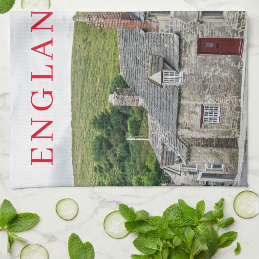 Engelstalige theedoeken (Gevouwen)