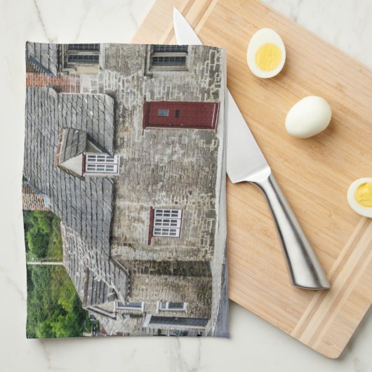 Engelstalige theedoeken (Quarter Fold)