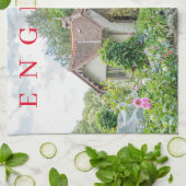 Engelstalige theethanddoek theedoek (Gevouwen)