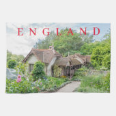 Engelstalige theethanddoek theedoek (Horizontaal)