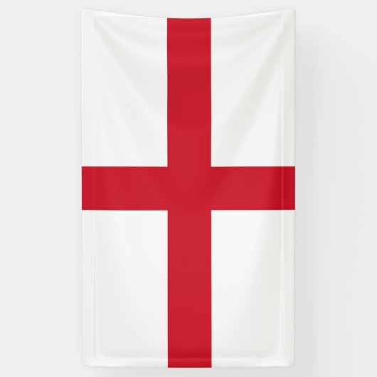 Engelstalige vlag spandoek (Verticaal)
