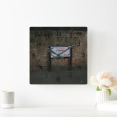 Engelstalige wegwijzer vierkante klok (Huis)