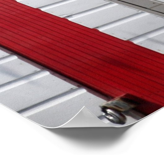 Engelstalige zeestrand poster (Hoek)