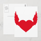 engeltje briefkaart (Voorkant / Achterkant)