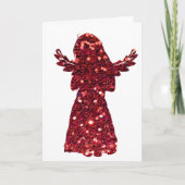Engeltje Feestdagen Kaart (Voorkant)