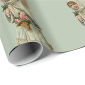 engeltjes cadeaupapier (Rol Hoek)