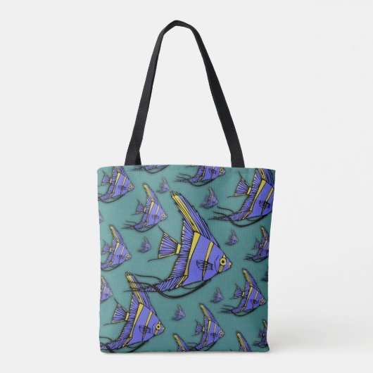 Engelvis #2 tote bag (Achterkant)