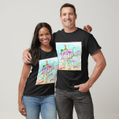 Engelvis Kunstenaar T-shirt (Unisex)