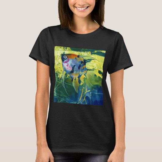 Engelvis verrassing t-shirt (Voorkant)