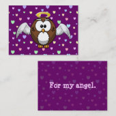 engelwortel visitekaartje (Voorkant / Achterkant)