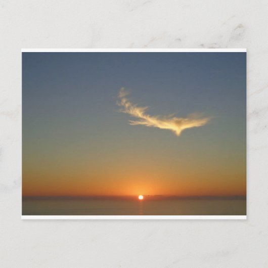 engelzonsonderstel briefkaart (Voorkant)