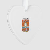Engelzorgster kostuum Halloween ontwerp_1 Ornament (voorkant)