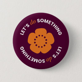 EngenderHealth: Laten we iets doen - Knop Ronde Button 5,7 Cm