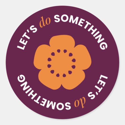 EngenderHealth: Laten we iets doen - Stickers (Voorkant)