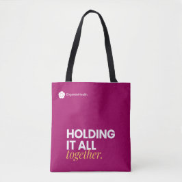 EngenderHealth: Let's Do Something - Tote Bag Red