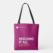 EngenderHealth: Let's Do Something - Tote Bag Red (Achterkant)