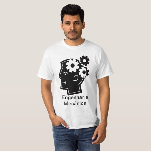 Engenharia Mecanica T-shirt (Voorkant volledig)