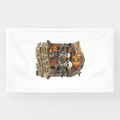 Enger dan boetes voor te laat teruggebrachte boeke spandoek (Horizontaal)