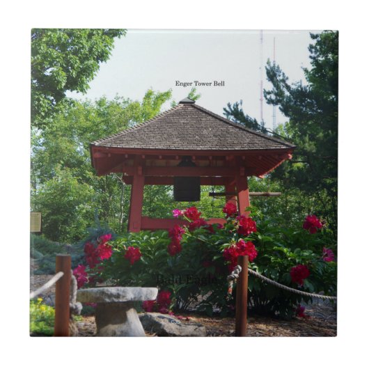 Enger Tower Bell tegel Tegeltje (Voorkant)