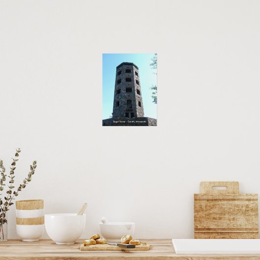 Enger Tower - Duluth, Minnesota Poster (Keuken)