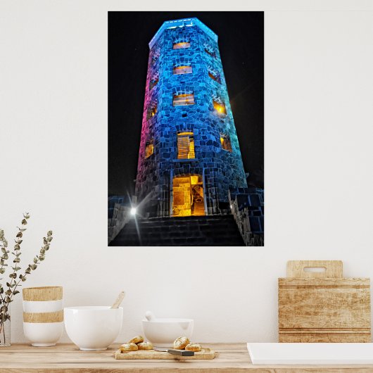 Enger Tower Duluth Minnesota Poster (Keuken)