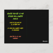 engere Halloween Briefkaart (Achterkant)