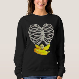 Engereng Skeleton Vrouwen Halloween Schedel Ribben Trui