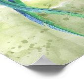 Engevaarlijk Quetzal Poster (Hoek)