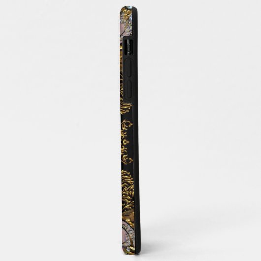 Enghelryste French Beauful Chic Monogram Case-Mate iPhone Case (Achterkant/links)