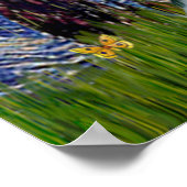 Engilsh Springer Paar - Sterrennacht Poster (Hoek)