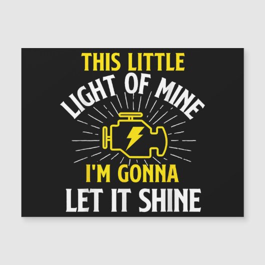 Engine Control Light - Car Guy Auto Mechanic (Voorkant)