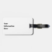 Engine Number 2 Bagagelabel (Achterkant horizontaal)