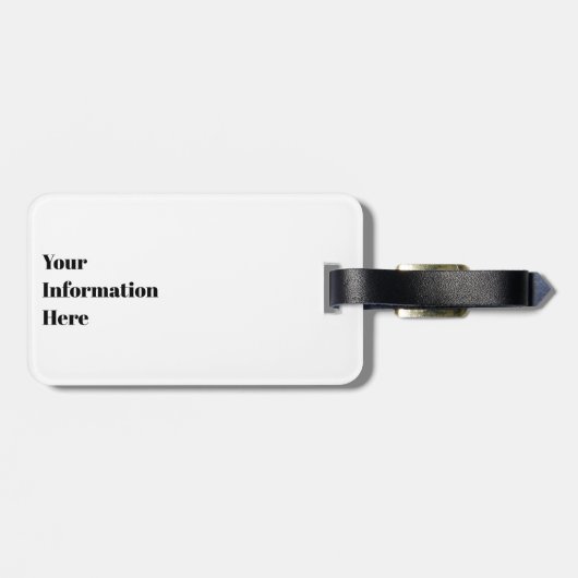 Engine Number 2 Bagagelabel (Achterkant horizontaal)