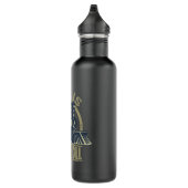 Engine Railroad Lover Train Zo rol ik Waterfles (Rechts)