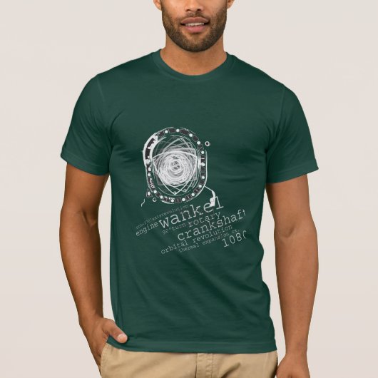 ENGINE WANKEL COLLECTION CAMISETAS T-SHIRT (Voorkant)