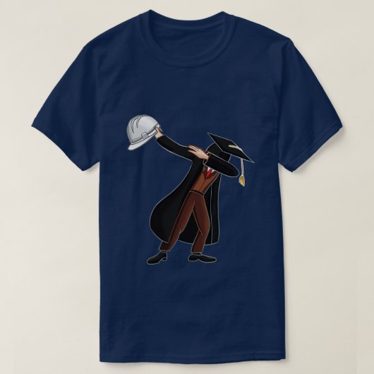 Engineer Afstuderen T-shirt (Design voorkant)