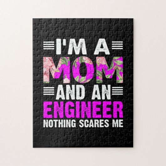 Engineer Art A mama and an Engineer Legpuzzel (Verticaal)