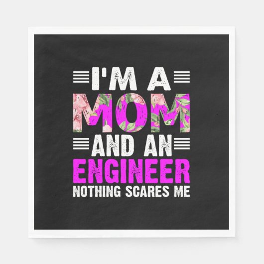 Engineer Art A mama and an Engineer Servet (Voorkant)