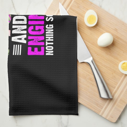 Engineer Art A mama and an Engineer Theedoek (Quarter Fold)