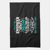 Engineer Art als ingenieur mam Theedoek (Verticaal)
