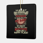 Engineer Art Professional Engineer Keramisch Ornament (Links)
