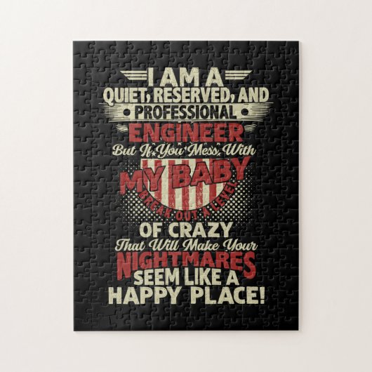 Engineer Art Professional Engineer Legpuzzel (Verticaal)