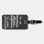 Engineer Bagagelabel (Voorkant horizontaal)