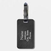 Engineer Bagagelabel (Achterkant verticaal)