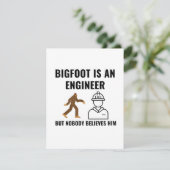 ENGINEER BIGFOOT KAART (Staand voorkant)
