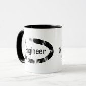 Engineer Black Oval Mok (Voorkant links)